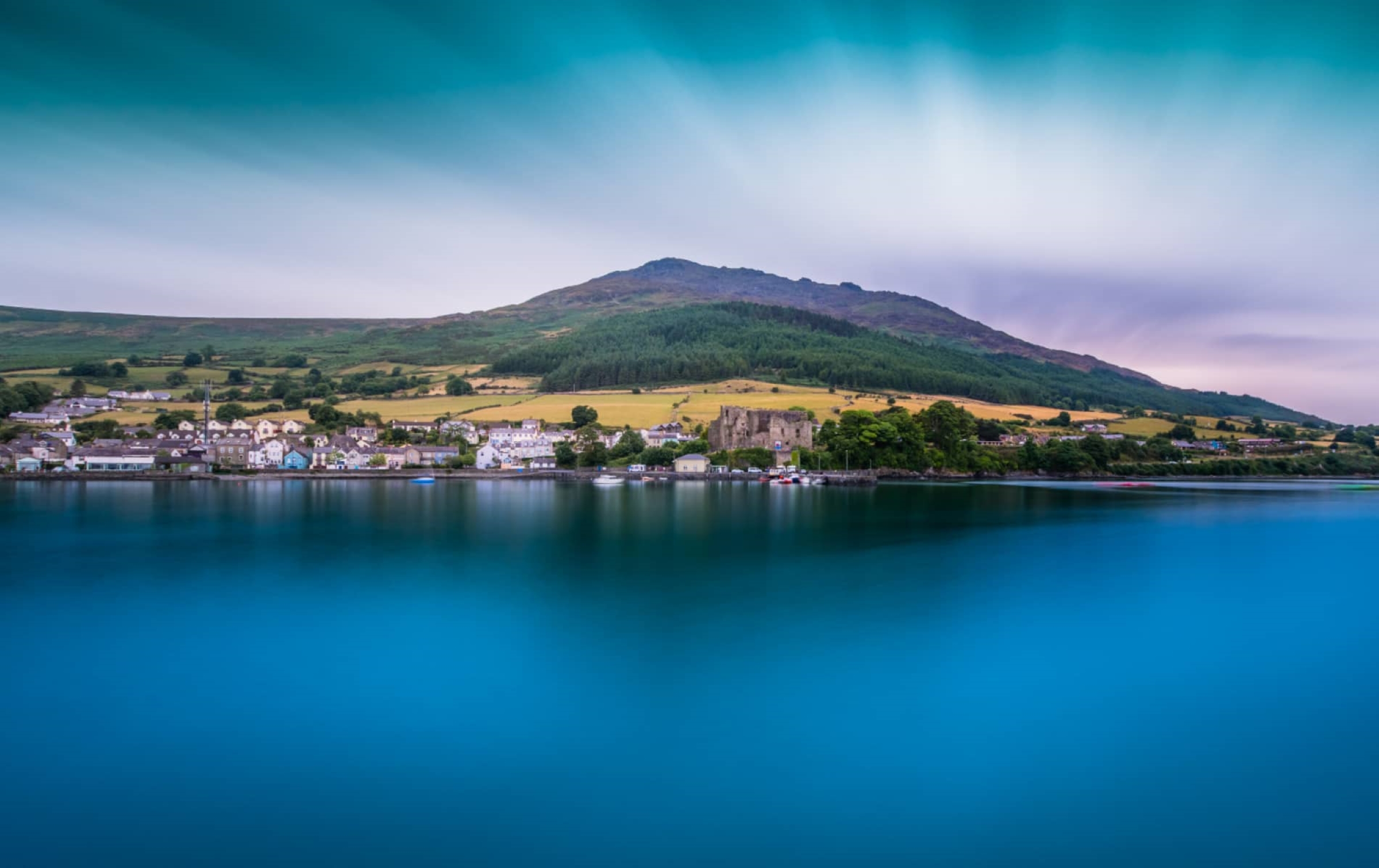 Carlingford Lough — mountain backdrop and coastal light